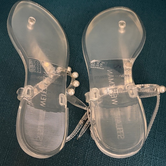 Stuart Weitzman Goldie Jelly Sandals - Picture 7 of 8